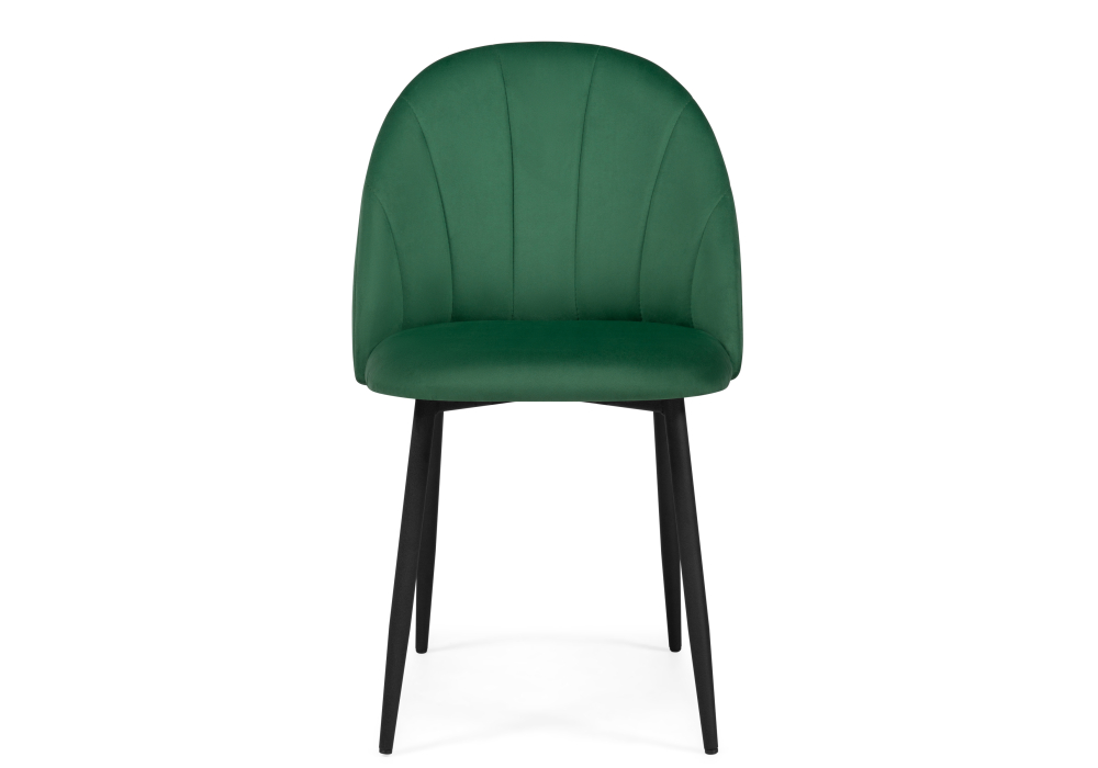 фото стул woodville логан зеленый / черный 542625 | 220svet.ru