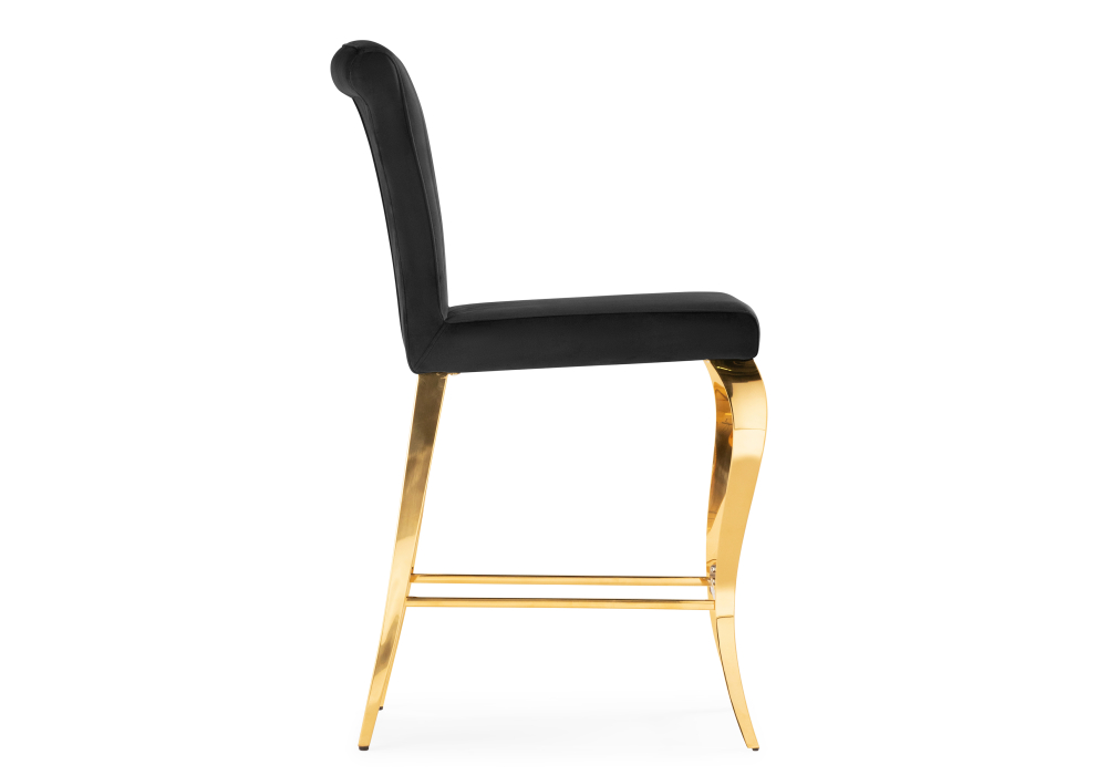 фото барный стул woodville joan black / gold 15388 | 220svet.ru