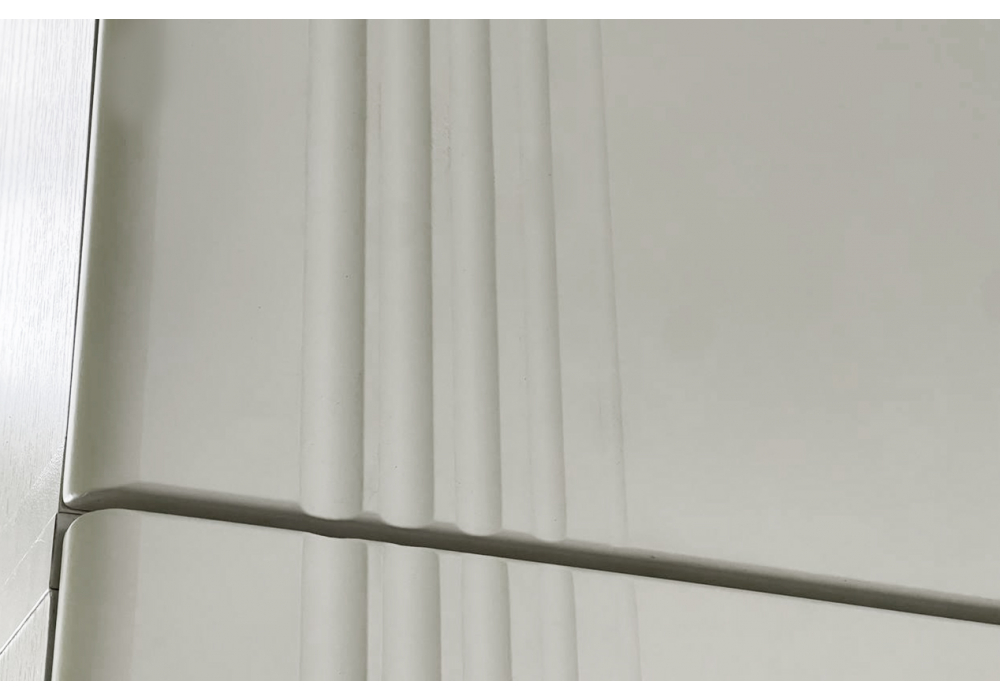 фото шкаф навесной woodville ева 116.01 белый матовый 589699 | 220svet.ru