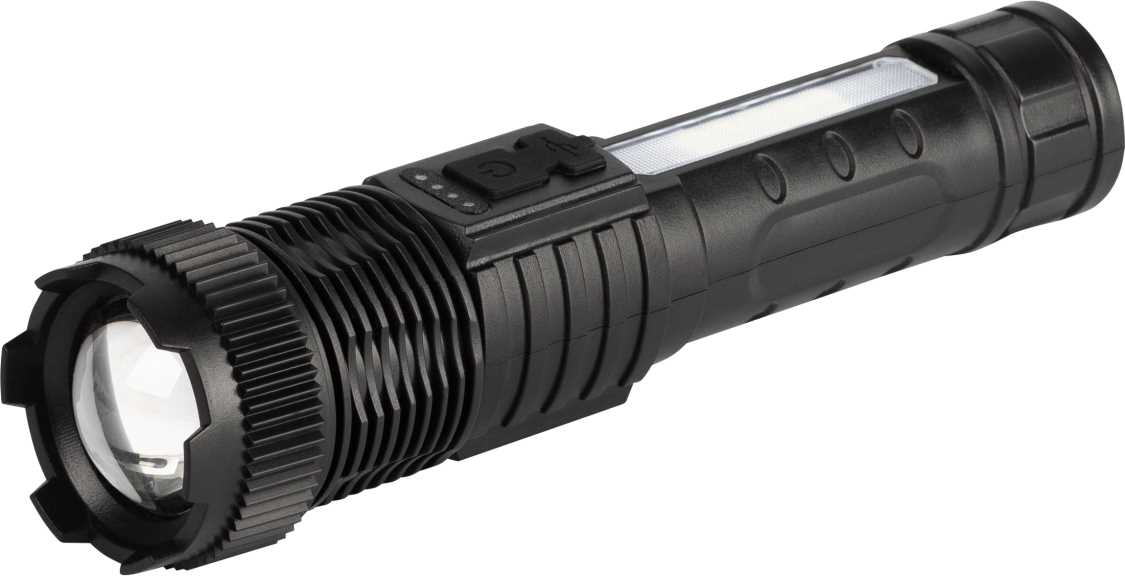 фото светодиодный фонарь эра ua-402 универсальный аккумуляторный 5 вт led + 5 вт cob zoom 6 режимов маячок клипса usb type c б0069804 | 220svet.ru