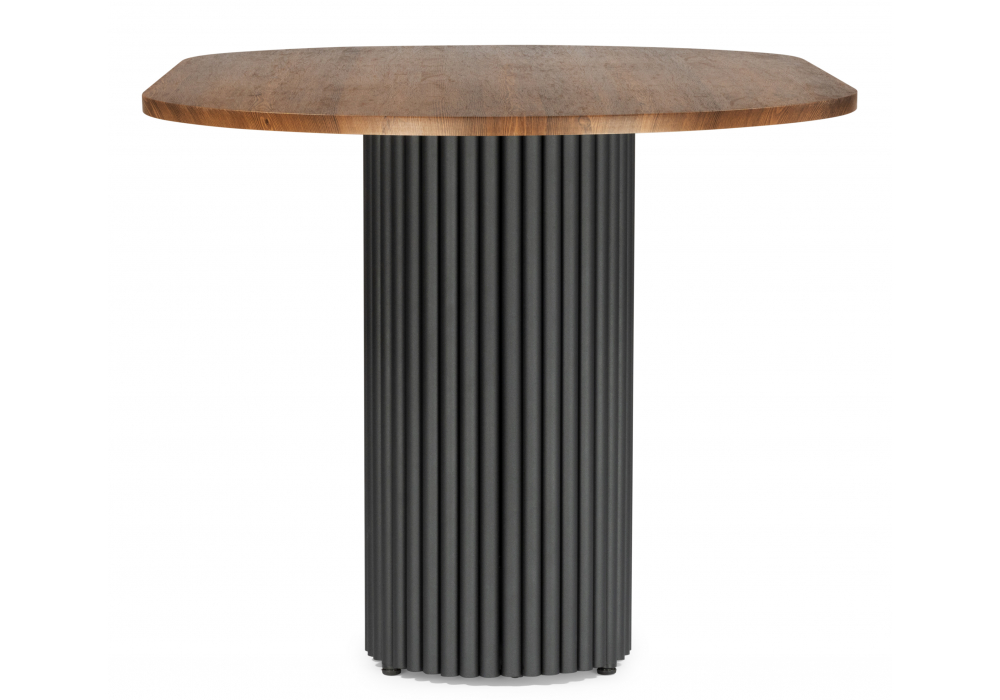 фото стол деревянный woodville барон рех кантри / черный 615174 | 220svet.ru