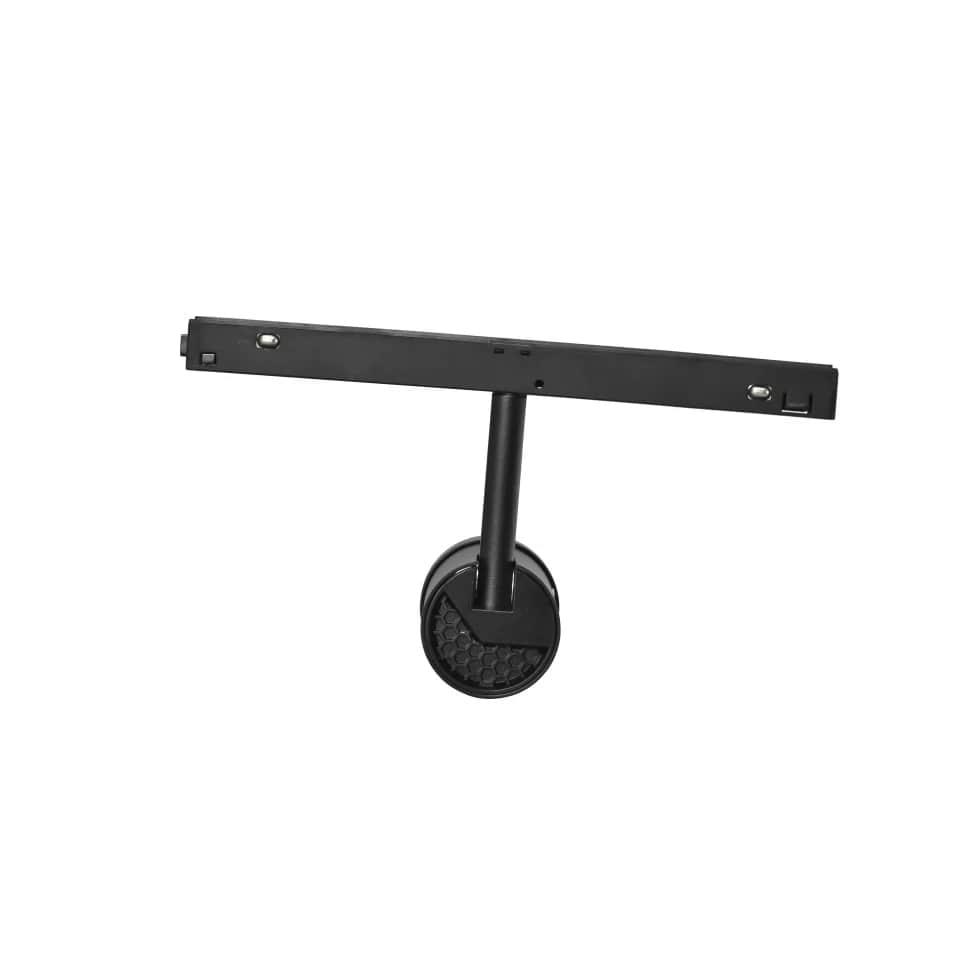 фото трековый магнитный светодиодный светильник iledex technical vision zoom 4822-020-d47-10w-10/60dg-3000k-bk | 220svet.ru