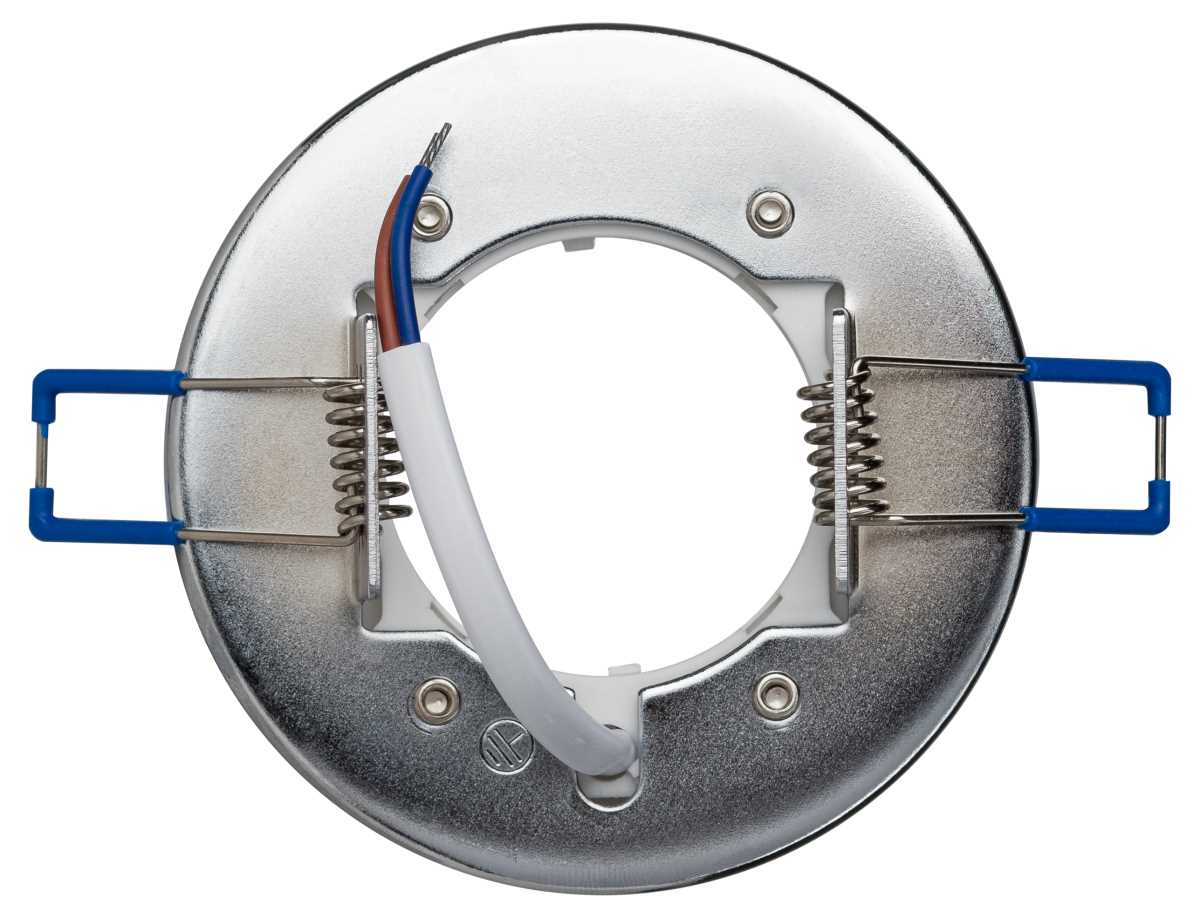 фото светильник встраиваемый эра dk97 ch/bk под лампу gx53 хром/черный б0057462 | 220svet.ru