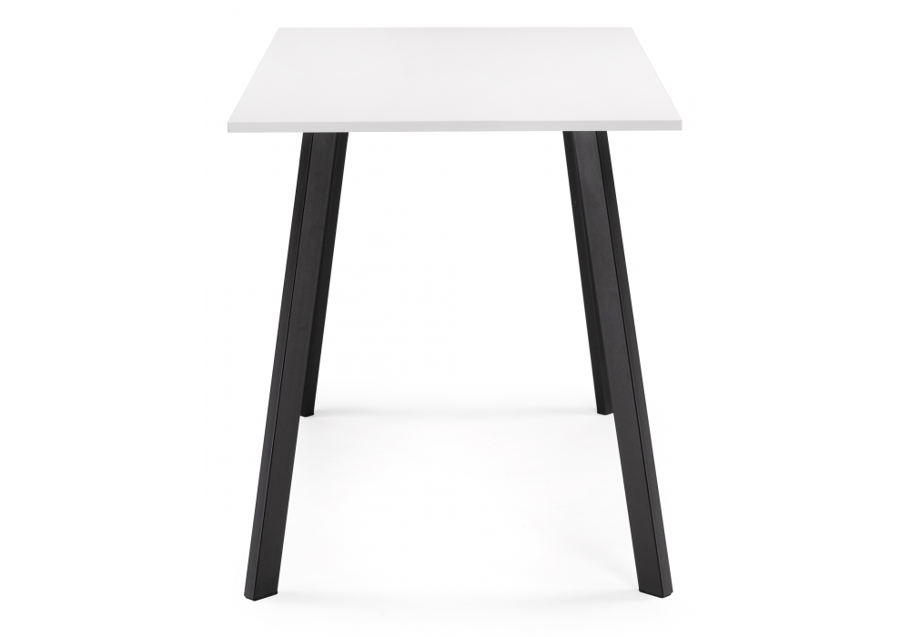 фото стол деревянный woodville ремли белый / черный 584294 | 220svet.ru