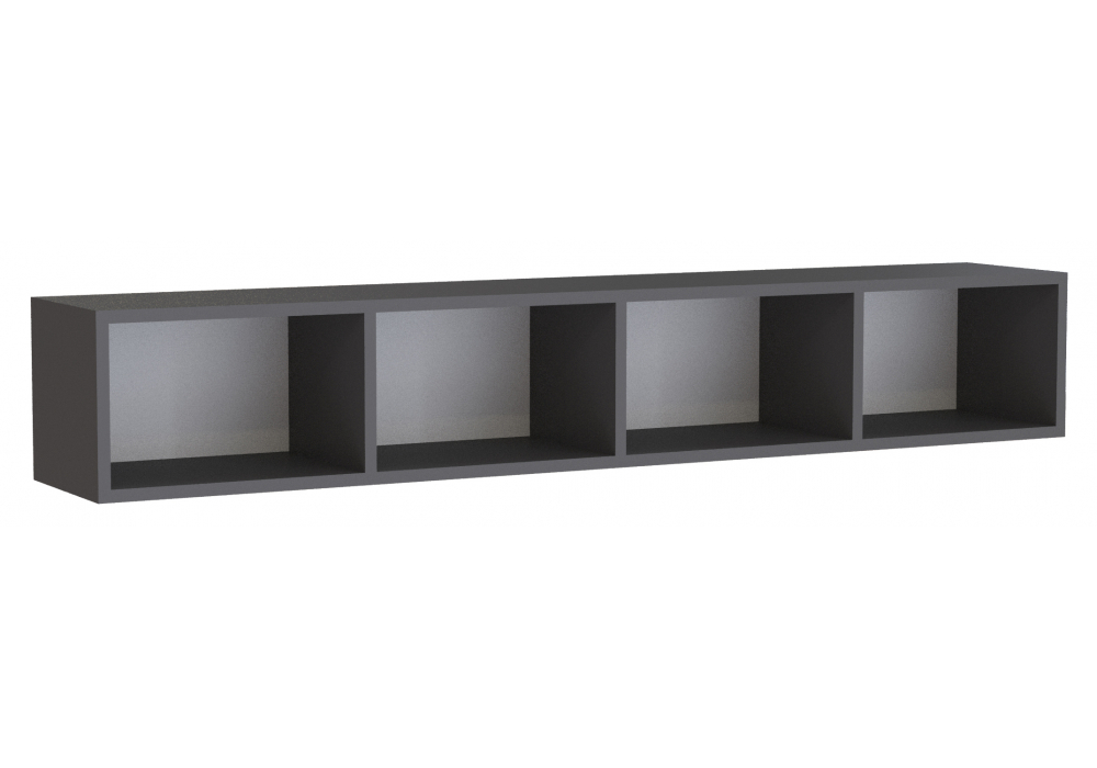 фото комплект для кабинета комплектация 5 woodville модена белый / графит 631667 | 220svet.ru