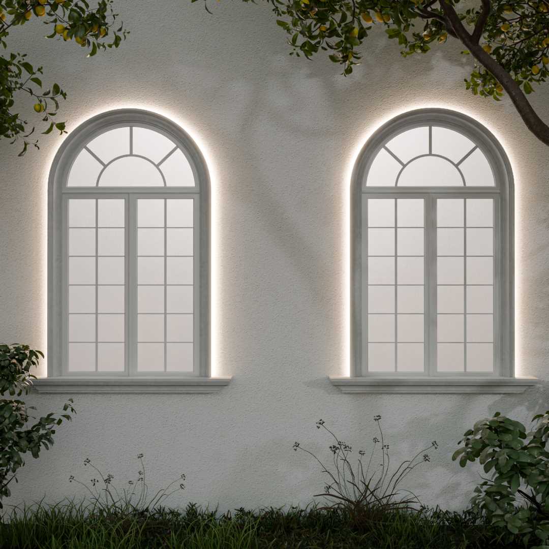 фото комплект светодиодного неона apeyron 220в, 6вт/м, 300лм/м, 4000к, smd 2835, 144д/м, круглый, d=14, 10м, ip65 (сетевой шнур, заглушка, крепеж - 10шт) 1 | 220svet.ru