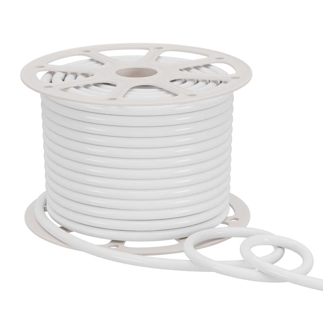 фото светодиодный неон apeyron 220в 6вт/м 300лм/м 4000к 50м ip66 17-58 | 220svet.ru