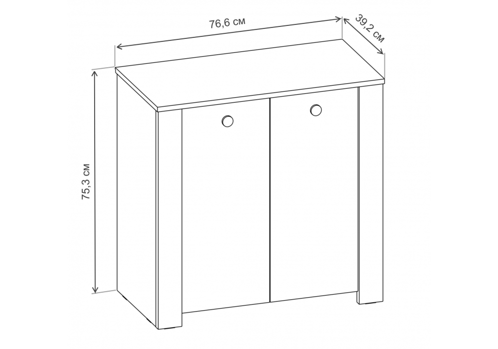 фото комод woodville джастин дуб белый exclusive ow d4430 564837 | 220svet.ru