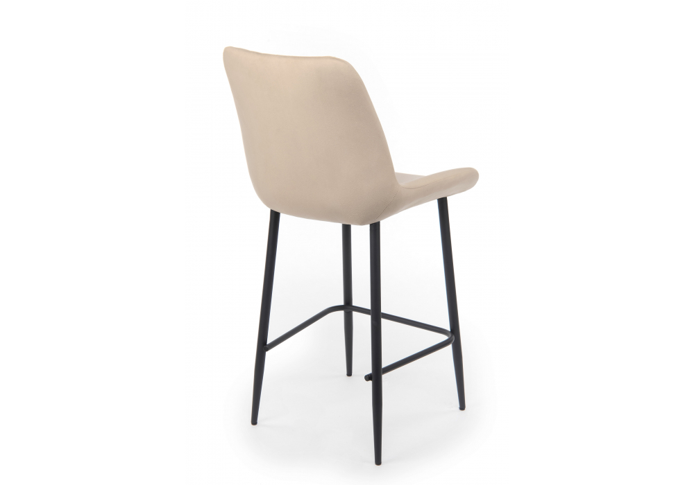 фото барный стул woodville седа бежевый / черный 632597 | 220svet.ru