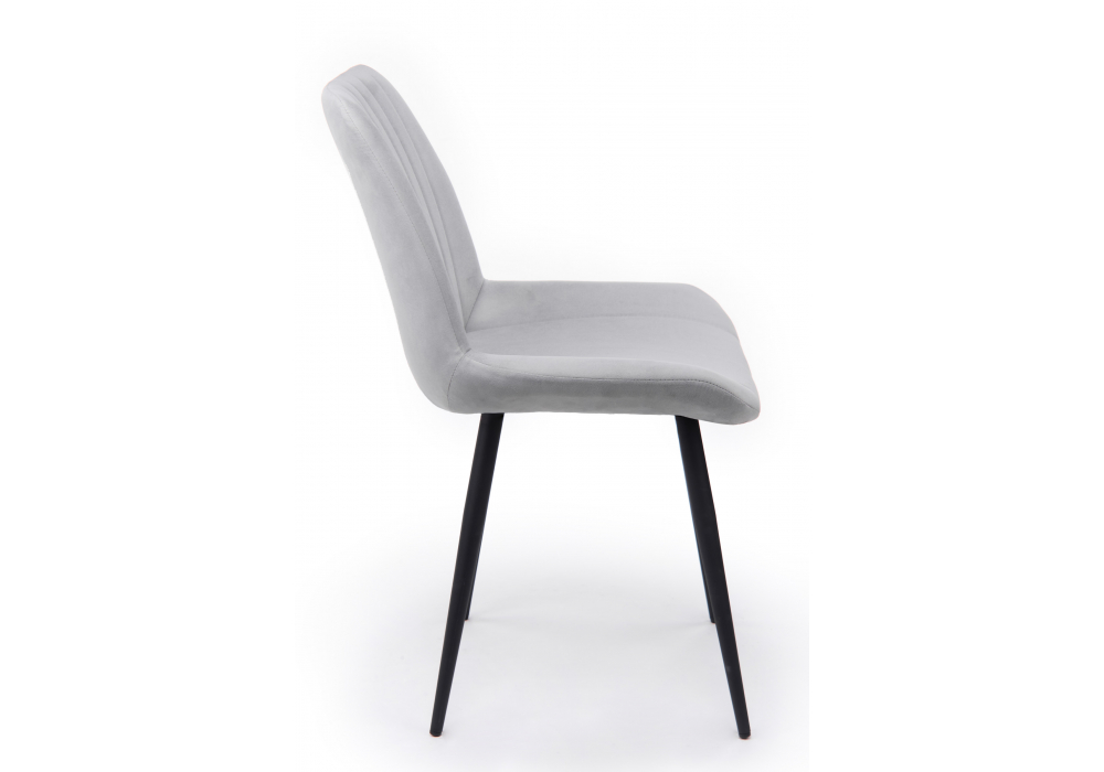 фото стул вращающийся на металлокаркасе woodville седа 360 светло-серый (zd 960) / черный 632377 | 220svet.ru