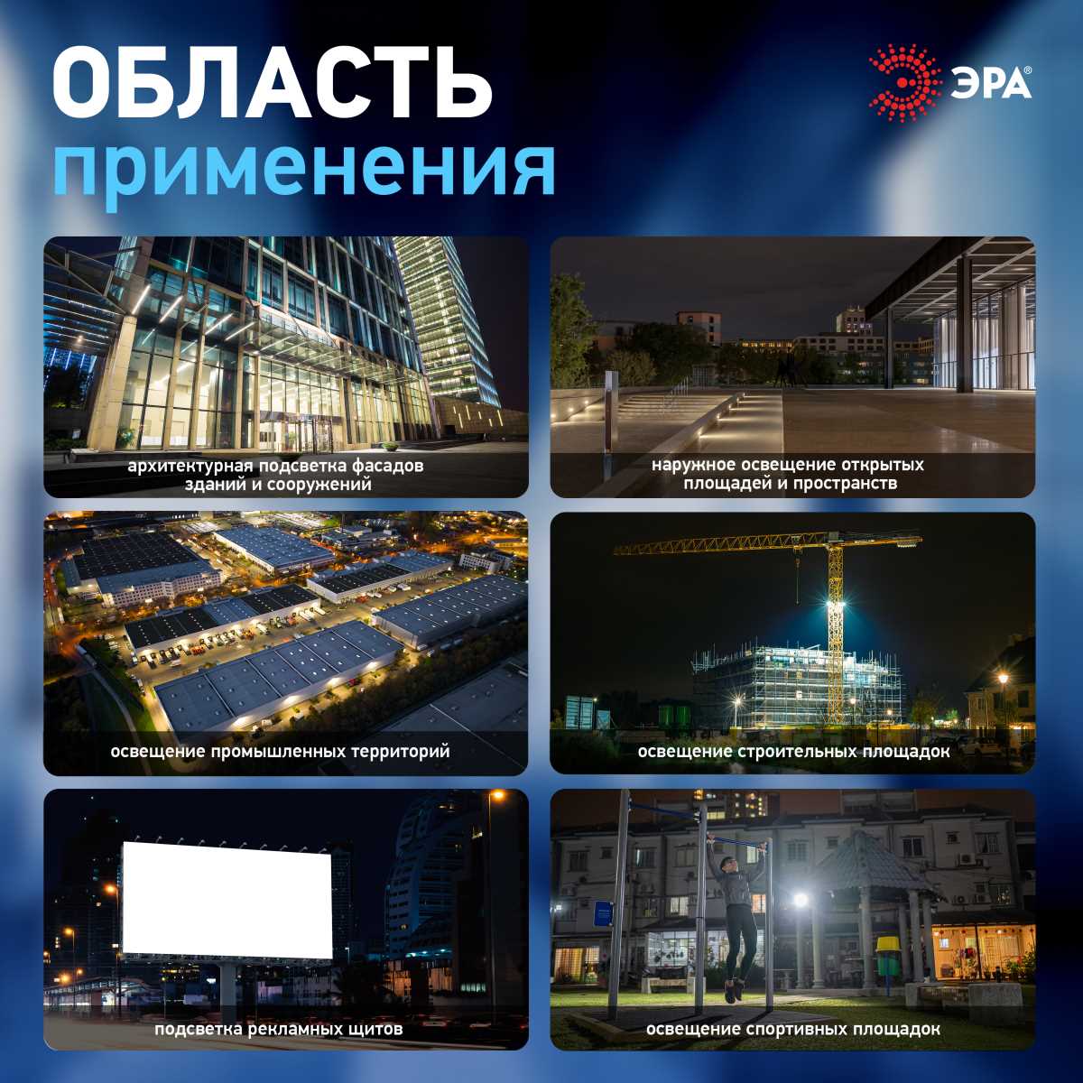 фото прожектор светодиодный уличный эра pro lpr-062-0-65k-02 б0064648 | 220svet.ru