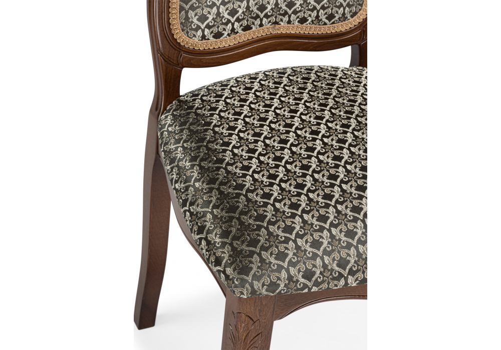 фото стул деревянный woodville эмилин бежевый тк. м14 (т56) / вишня 665397 | 220svet.ru