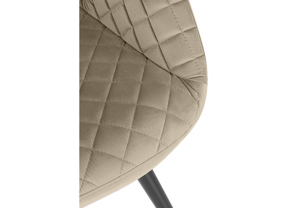 фото стул поворотный woodville муат светло-коричневый / черный 665373 | 220svet.ru