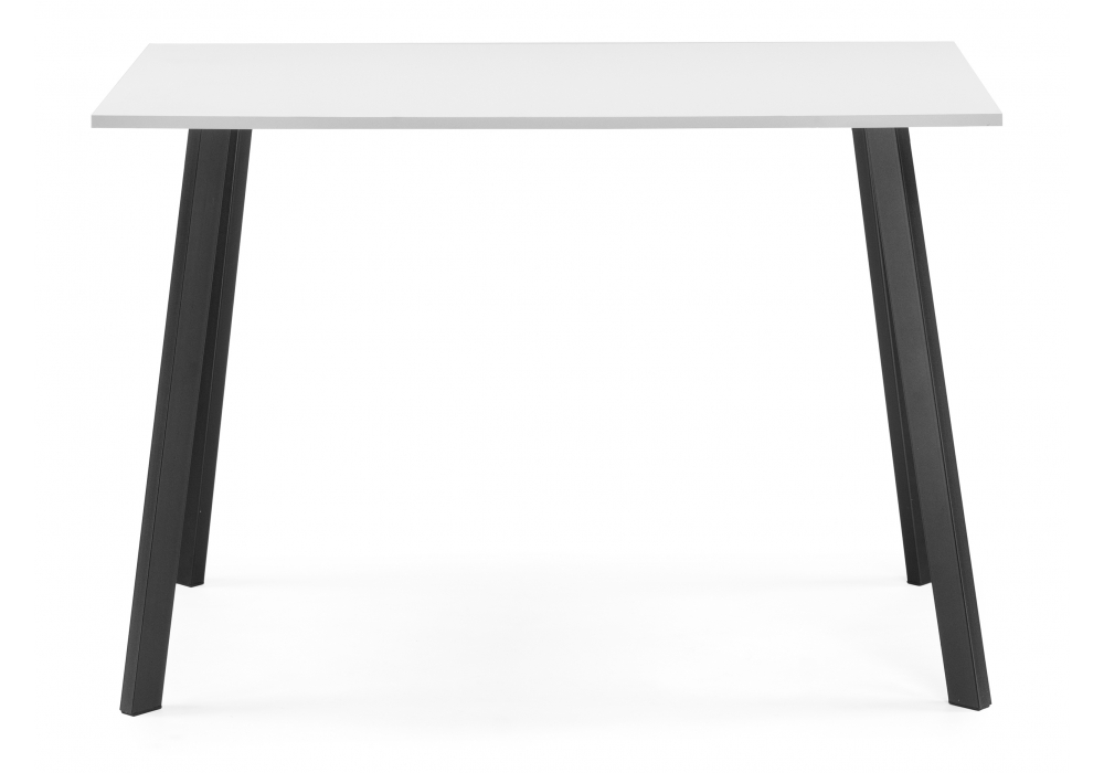 фото стол деревянный woodville ремли белый / черный 584294 | 220svet.ru