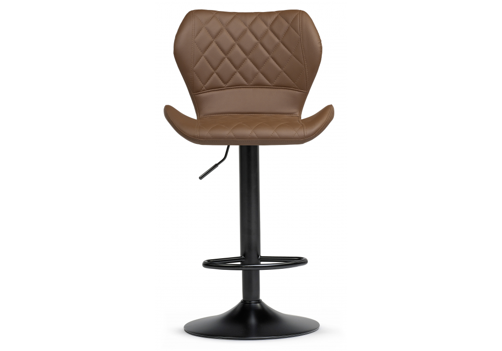 фото барный стул woodville porch brown / black 15816 | 220svet.ru