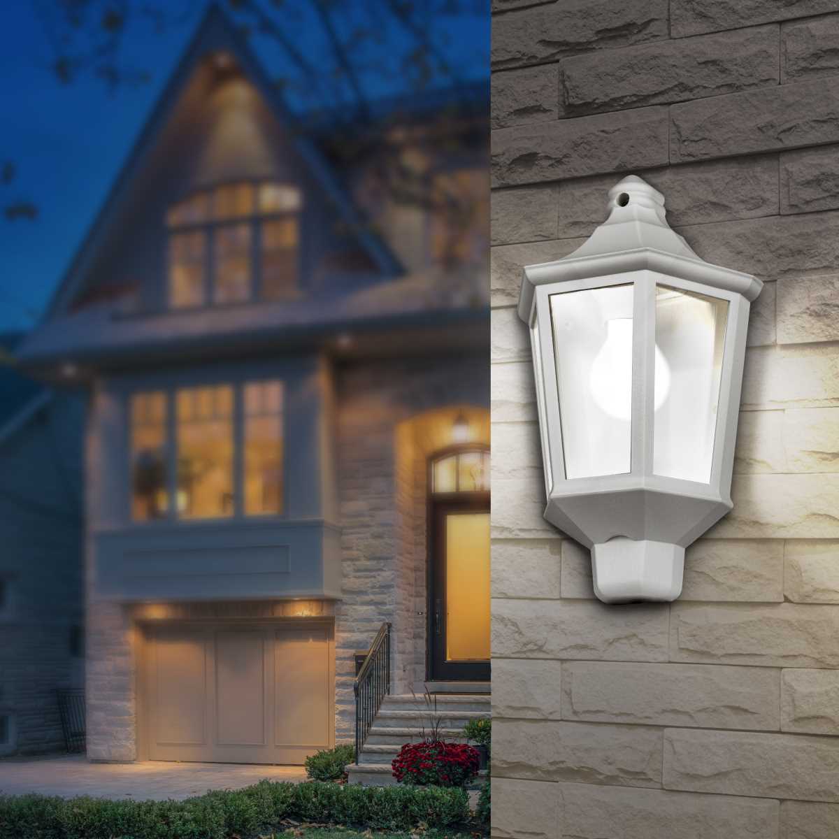 фото садово-парковый светильник эра «ника» нбу 06-60-003 60вт белый прозрачный б0061161 | 220svet.ru