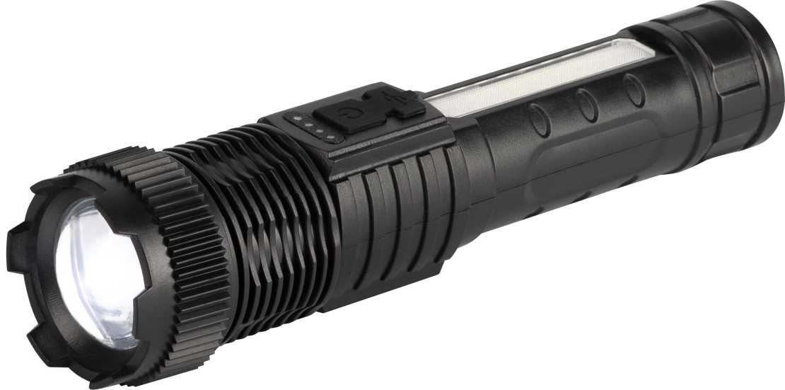 фото светодиодный фонарь эра ua-402 универсальный аккумуляторный 5 вт led + 5 вт cob zoom 6 режимов маячок клипса usb type c б0069804 | 220svet.ru