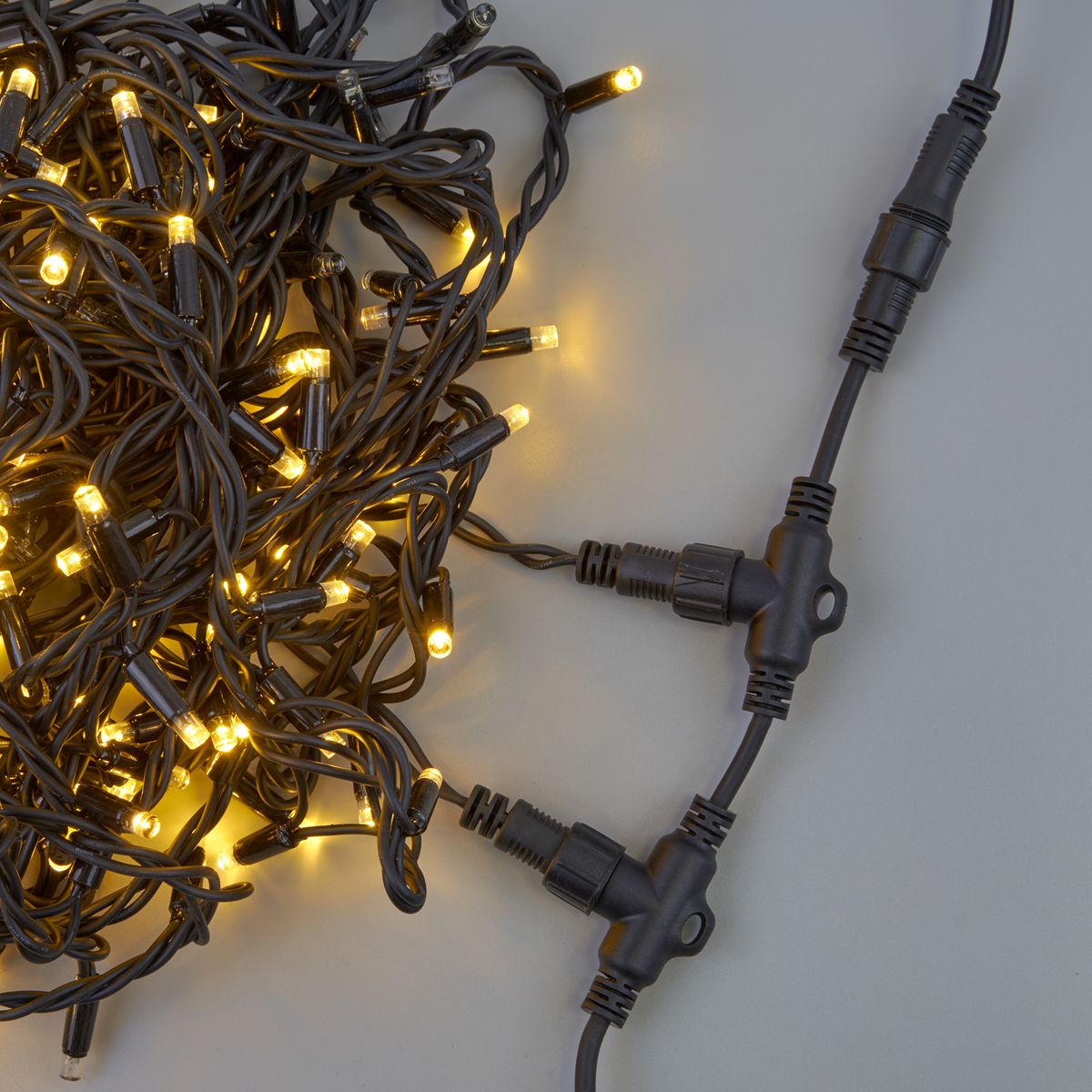 фото провод-шина для гирлянд uniel ucx-f90 t20/2m/bk ul-00013217 | 220svet.ru