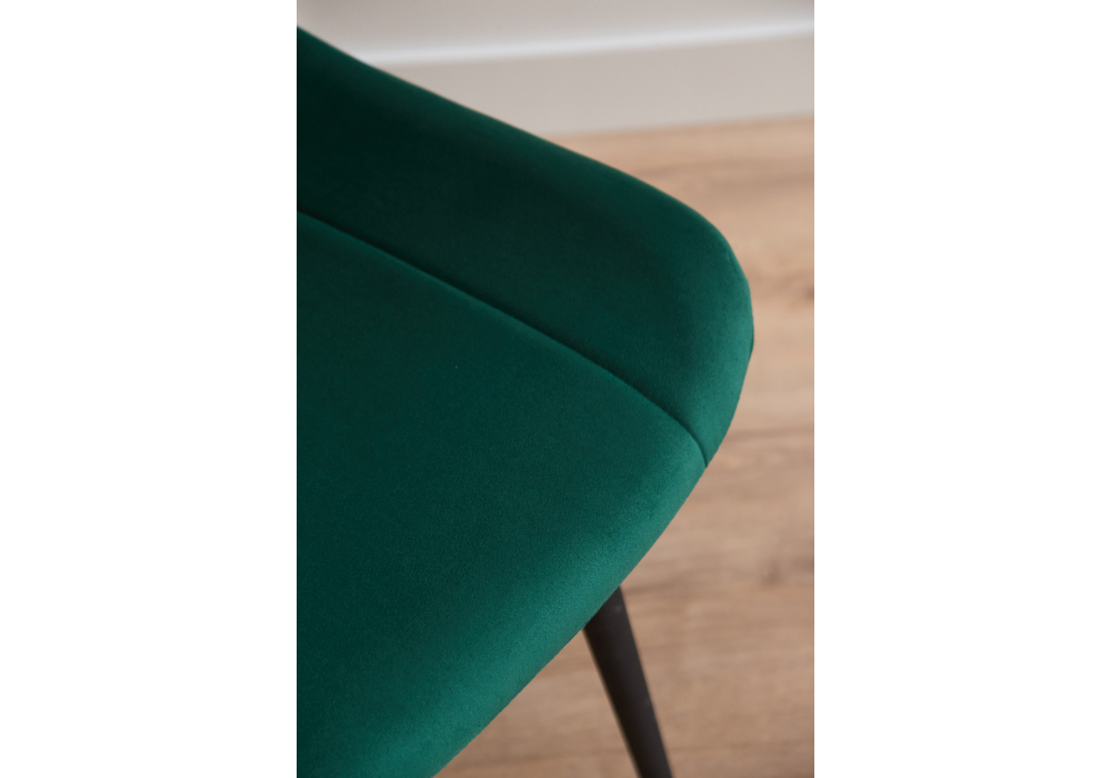 фото стул вращающийся на металлокаркасе woodville седа 360 зеленый (zd 667) / черный 632424 | 220svet.ru