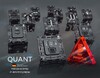 Миниатюра фото двухклавишный выключатель с самовозвратом с подсветкой ambrella volt quant alfa ma204055 | 220svet.ru