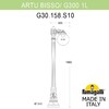 Миниатюра фото садово-парковый фонарь fumagalli artu bisso/g300 1l g30.158.s10.wxe27 | 220svet.ru