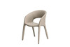 Миниатюра фото стул обеденный экокожа бежевый garda decor 160kd-80200 | 220svet.ru