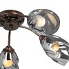 Миниатюра фото потолочная люстра vitaluce v4936-7/5pl | 220svet.ru