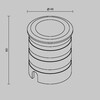 Миниатюра фото уличный встраиваемый светильник maytoni gleam o515dl-l2s3k | 220svet.ru