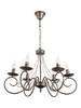 Миниатюра фото подвесная люстра toplight dalila tl6010d-06 | 220svet.ru