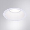 Миниатюра фото встраиваемый светильник arte lamp dash a2864pl-1wh | 220svet.ru