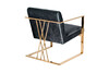Миниатюра фото стул велюр зеленый/золото garda decor gy-ac8056gold-gr | 220svet.ru