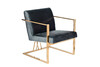 Миниатюра фото стул велюр зеленый/золото garda decor gy-ac8056gold-gr | 220svet.ru