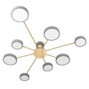 Миниатюра фото потолочный светильник loft it sunrise 10316/8 grey | 220svet.ru