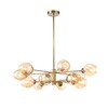 Миниатюра фото потолочная люстра на штанге st luce фовиа sl1500.203.12 | 220svet.ru
