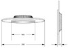 Миниатюра фото потолочный светодиодный светильник deko-light zaniah 620033 | 220svet.ru