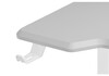 Миниатюра фото компьютерный стол с подъемным механизмом woodville маркос 120х75 тауп / белый 614598 | 220svet.ru