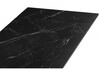Миниатюра фото керамический стол раскладной woodville вейв 160(220)х89 черный мрамор shakespeare black / черный 626053 | 220svet.ru