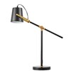 Миниатюра фото настольная лампа lumina deco ldt 7733-1 bk+md | 220svet.ru