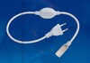 Миниатюра фото провод для светодиодной ленты uls-3528 (07690) uniel ucx-sp2/a67-nnn white 1 sticker | 220svet.ru
