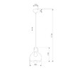 Миниатюра фото подвесной светильник tk lighting 1002 mango | 220svet.ru
