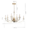 Миниатюра фото подвесная люстра st luce элеганс sl1405.203.10 | 220svet.ru