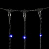 Миниатюра фото гирлянда занавес 2 x 3 м синий 220в, 600 led, провод черный каучук, ip65 ltc ll602-1-2b | 220svet.ru