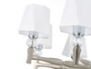 Миниатюра фото подвесная люстра escada 672/8s nickel | 220svet.ru
