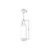 Миниатюра фото подвесной светильник vele luce cloe vl5414p21 | 220svet.ru