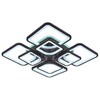 Миниатюра фото потолочная светодиодная люстра profit light 8057/4+4 cof | 220svet.ru