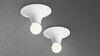 Миниатюра фото настенный/потолочный светильник teti anthracite grey artemide | 220svet.ru