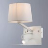 Миниатюра фото бра arte lamp ibis a1056ap-2wh | 220svet.ru