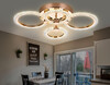 Миниатюра фото потолочный светодиодный светильник с пультом ambrella light acrylica fa416 | 220svet.ru