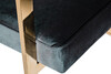 Миниатюра фото стул велюр зеленый/золото garda decor gy-ac8056gold-gr | 220svet.ru