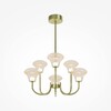 Миниатюра фото потолочная люстра на штанге maytoni dynasty mod402pl-l20bs3k | 220svet.ru
